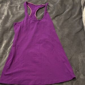 Lululemon Purple Women's racerback Tank Top